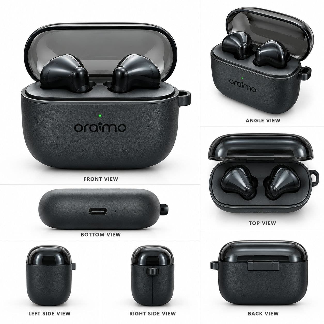 Oraimo SpaceBuds Air 2 50H Long Battery Life Earbuds with Smart Translation