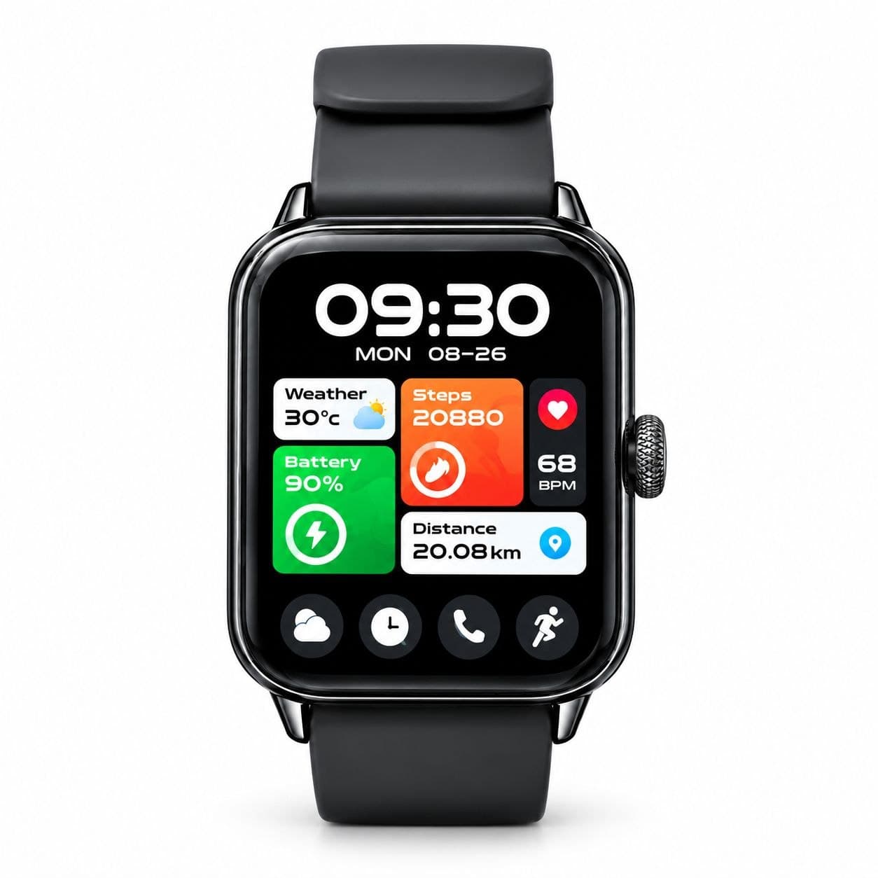 Oraimo Watch 6 Nano 1.52" TFT Full Touch Smart Watch