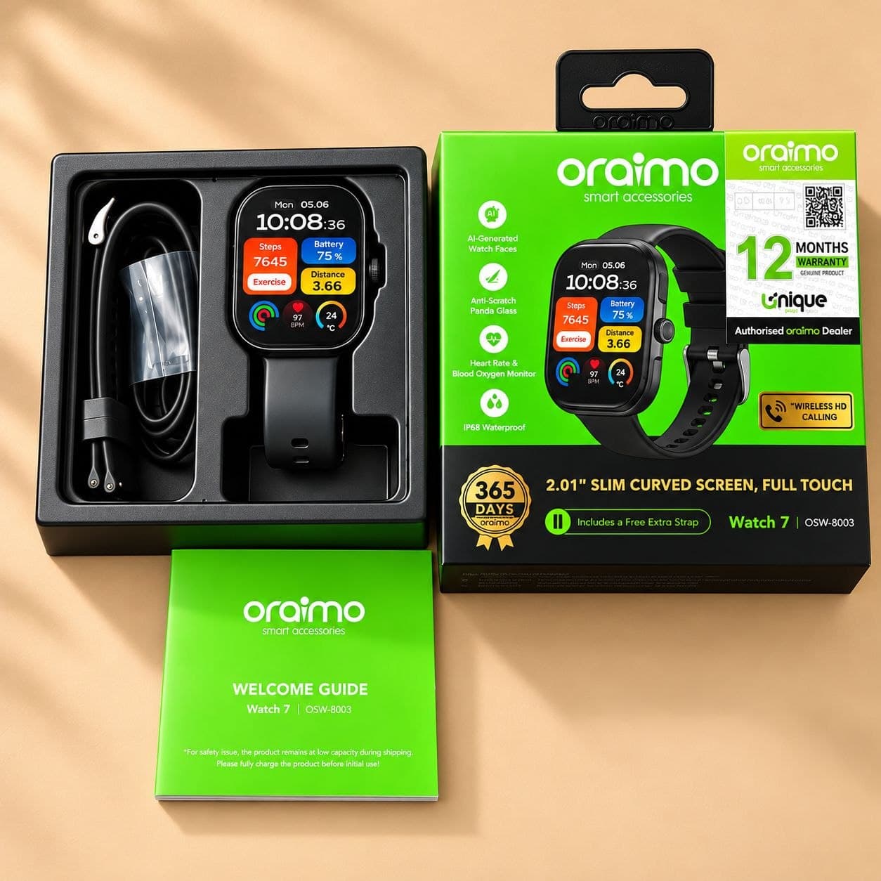 Oraimo Watch 7 Smart Watch (OSW-8003)