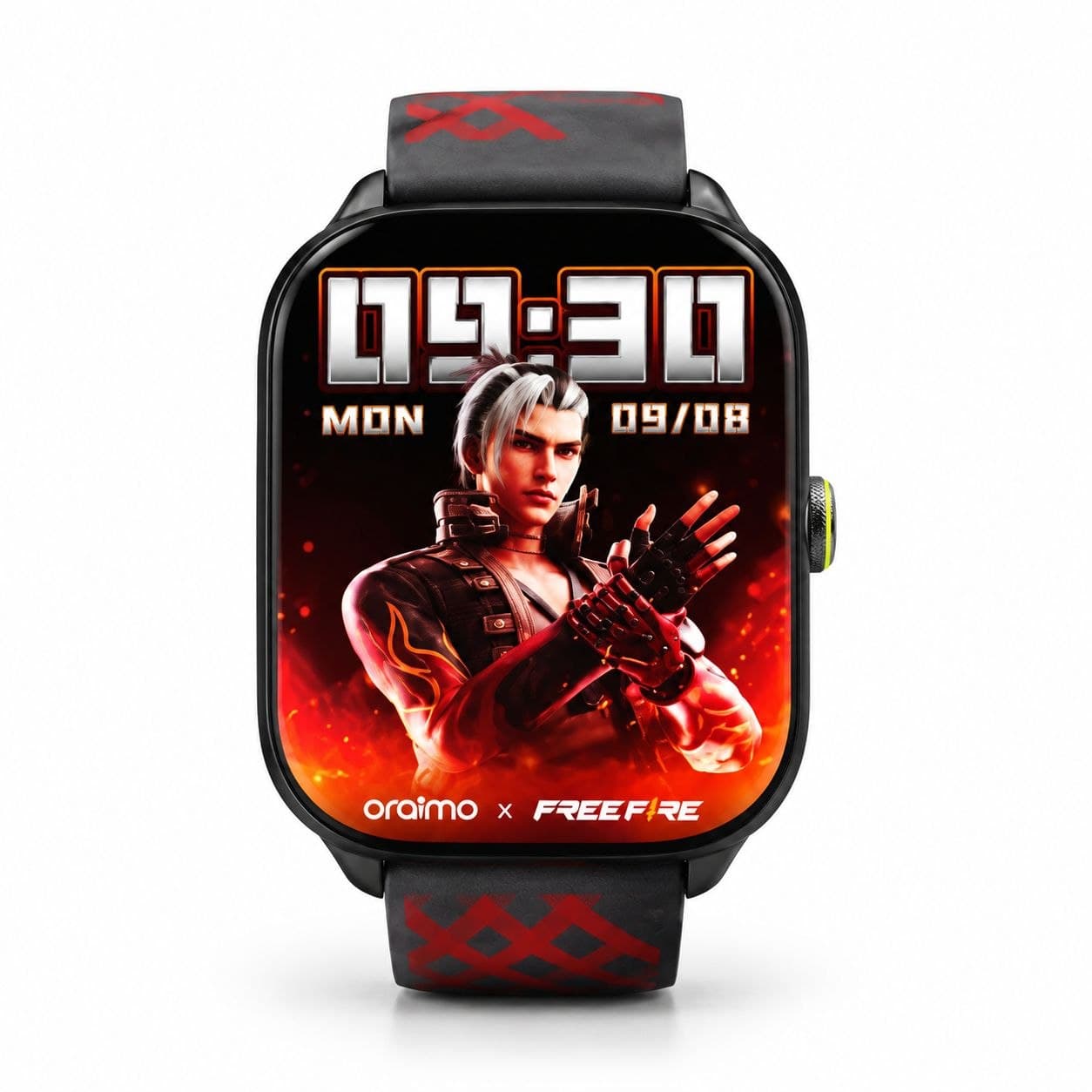 Oraimo Watch 6 HAYATO X Free Fire 2.01" HD Screen Smart Watch