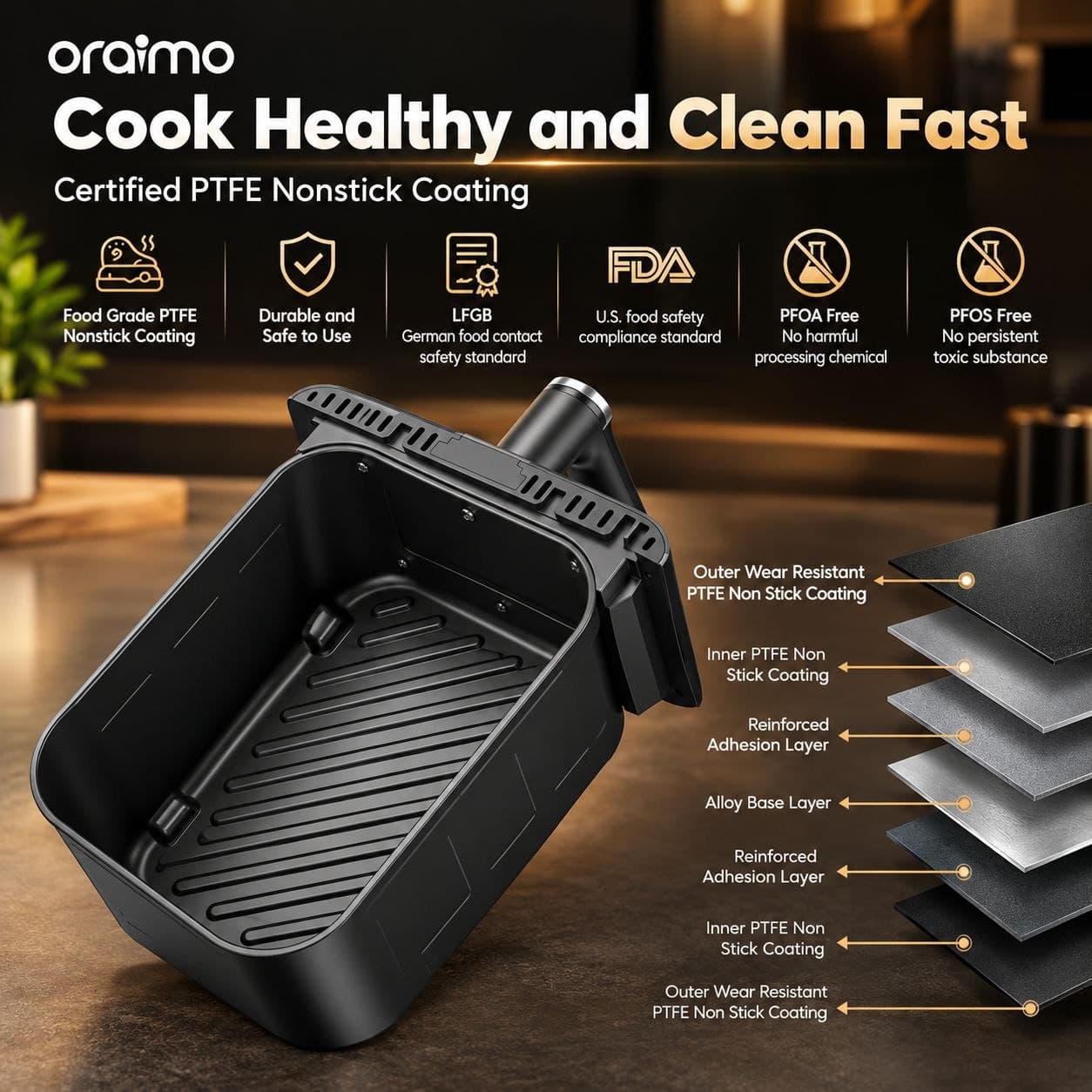 Oraimo Intellifry 9L Air Fryer