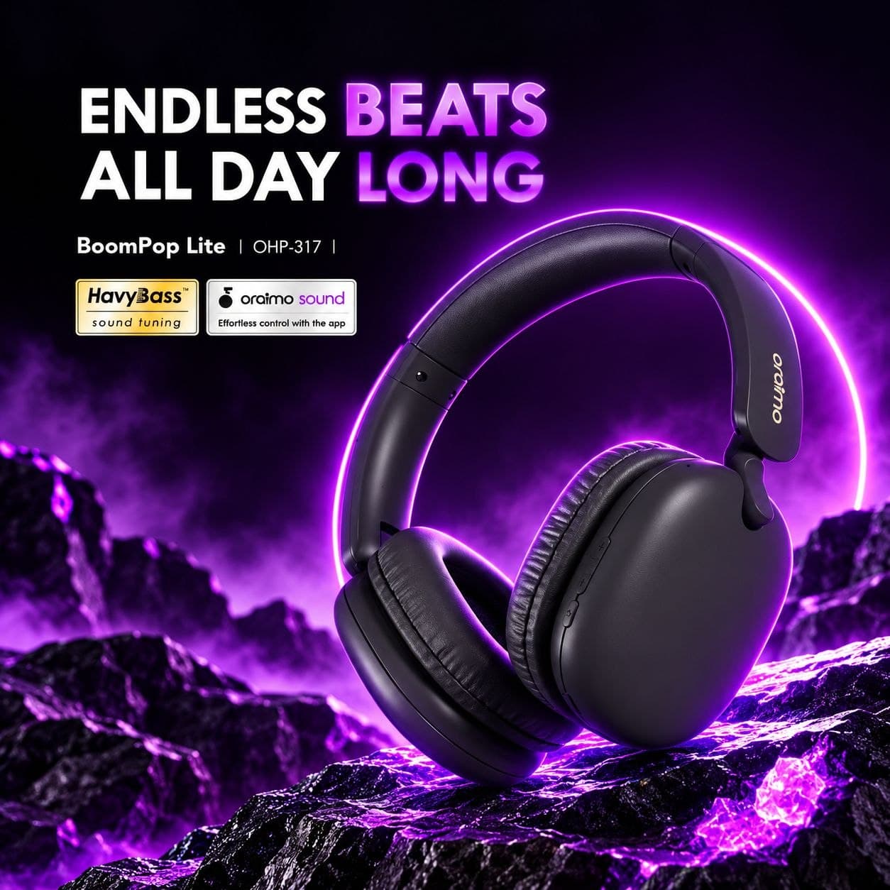 Oraimo BoomPop Lite oraimo BoomPop Lite ENC Headphones