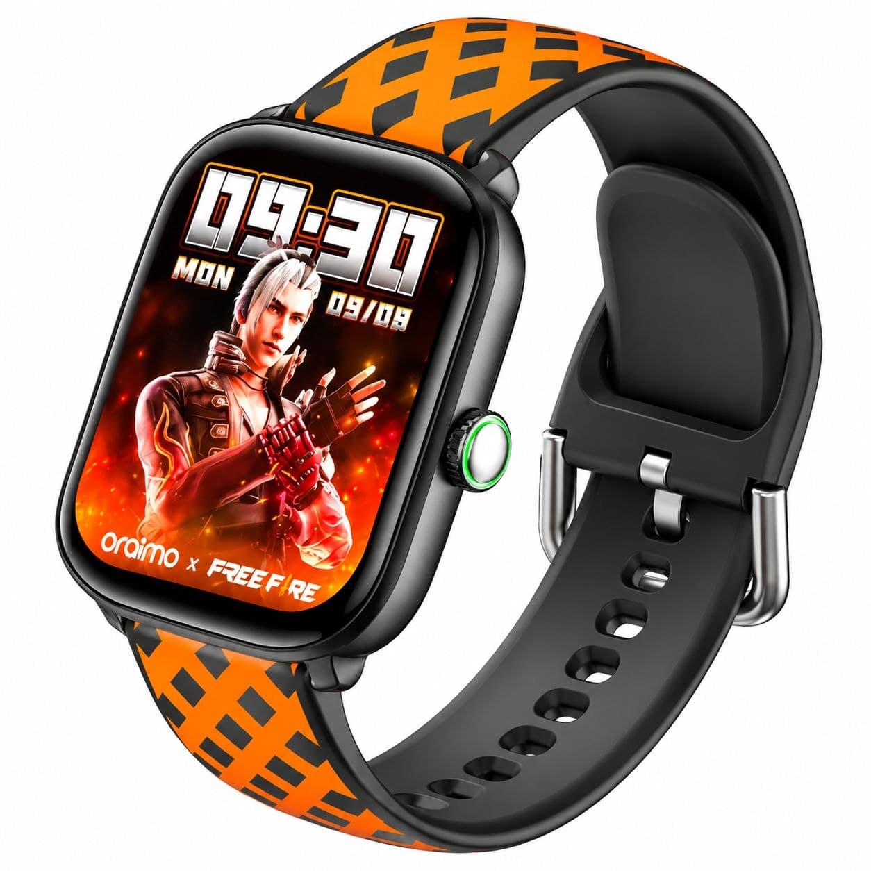 Oraimo Watch 6 HAYATO X Free Fire 2.01" HD Screen Smart Watch
