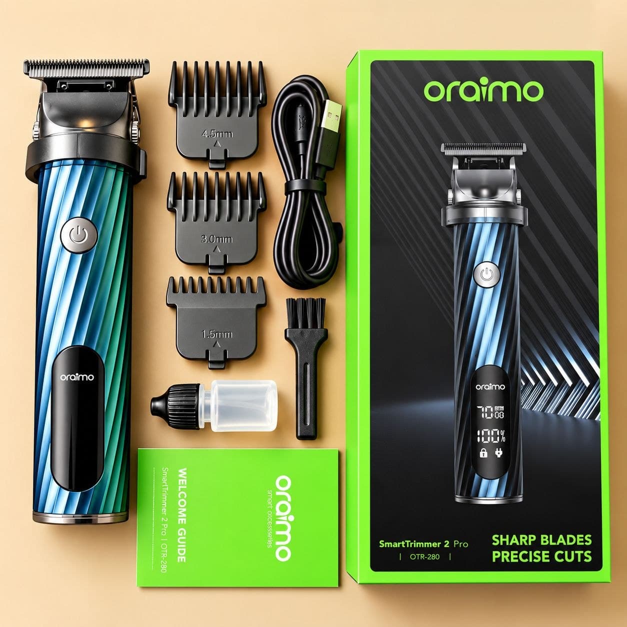 Oraimo SmartTrimmer 2 Pro 7000RPM Powerful Trimmer