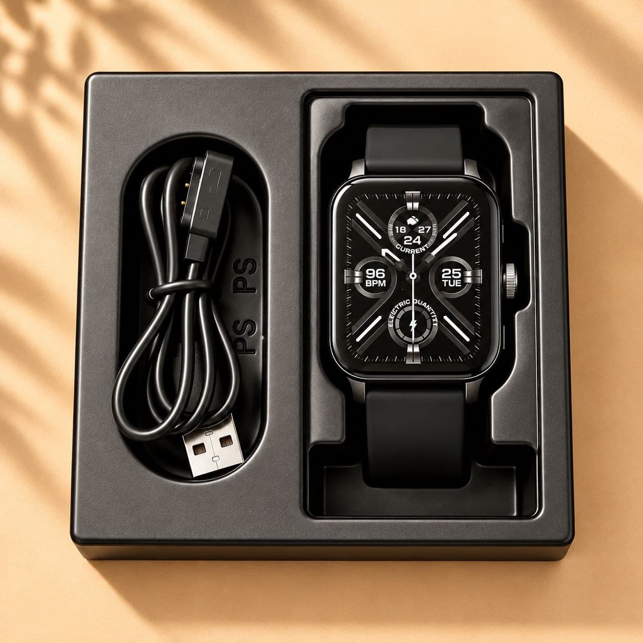 Oraimo Watch 5 Lite 2.01" HD IP68 Smart Watch