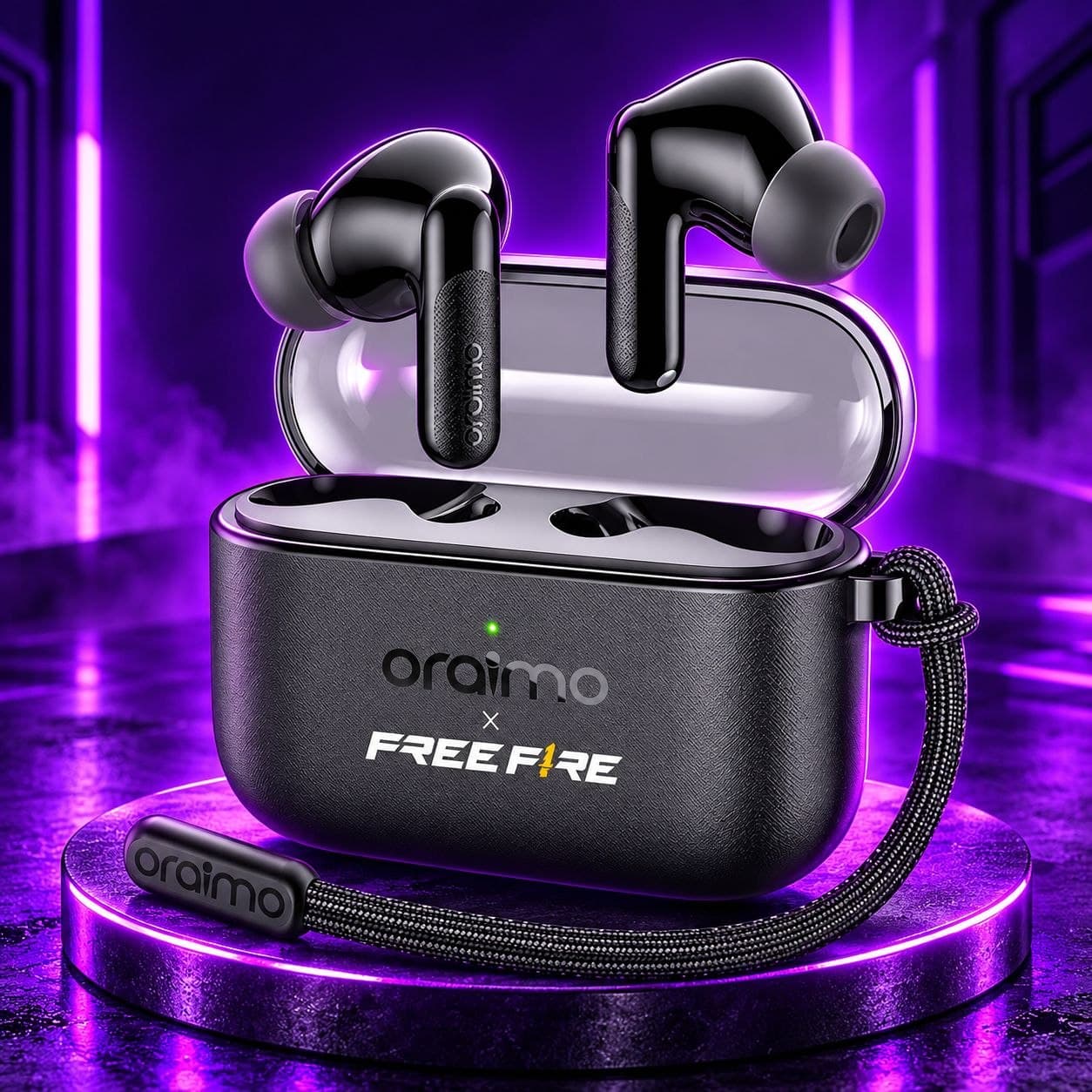 Oraimo SpaceBuds HAYATO Voice Prompt Long-Lasting True Wireless Earbuds