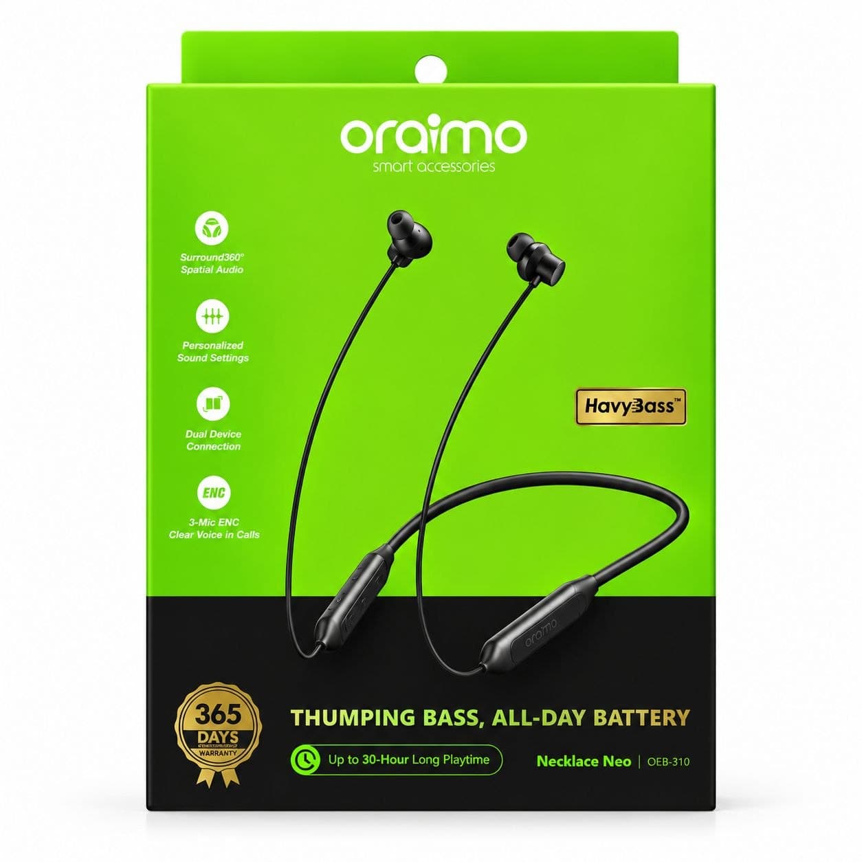 Oraimo Neo Wireless Neckband