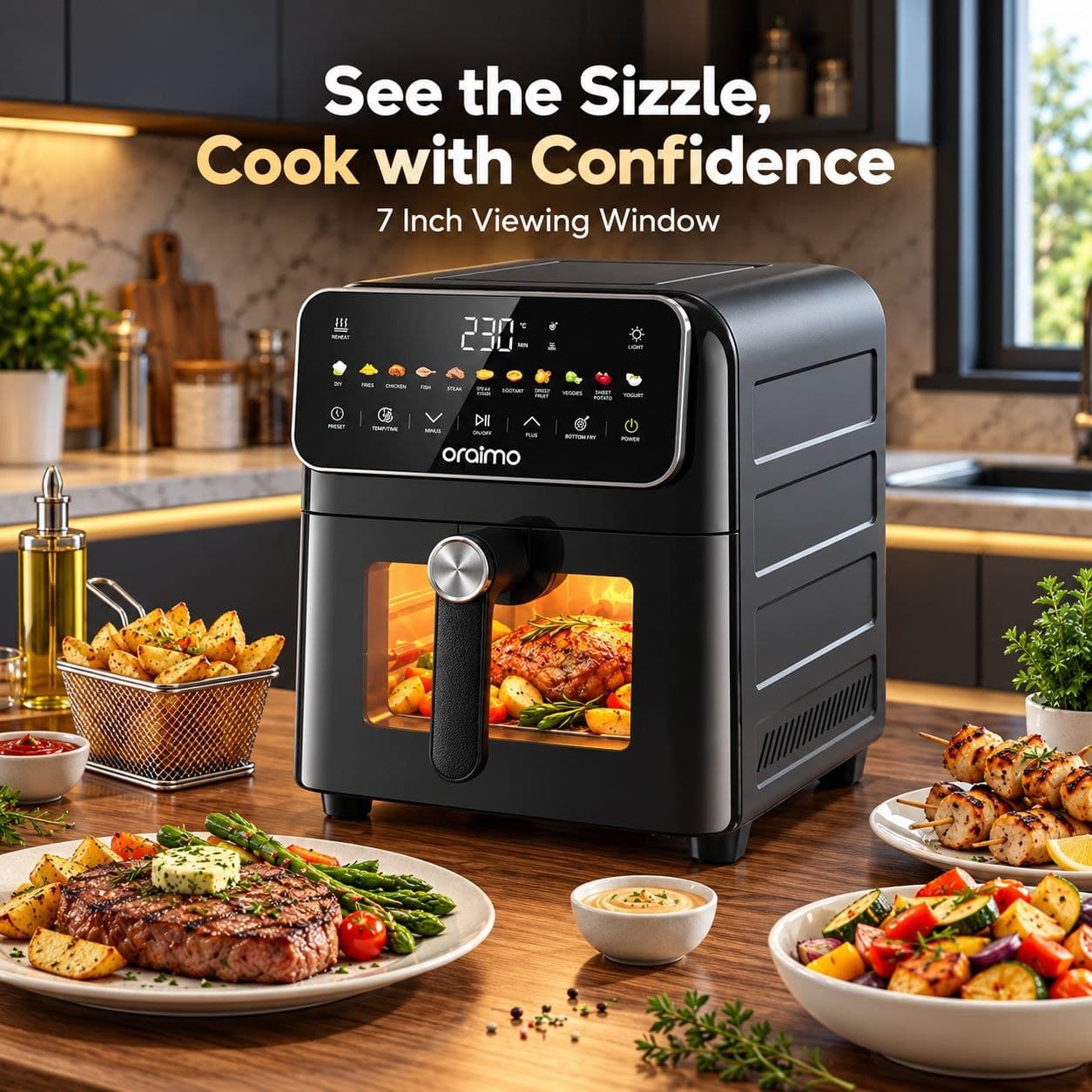 Oraimo Intellifry 9L Air Fryer