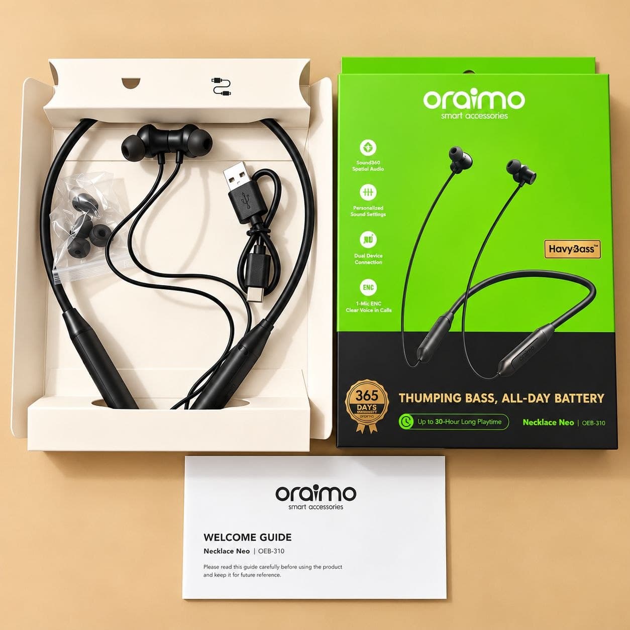 Oraimo Neo Wireless Neckband