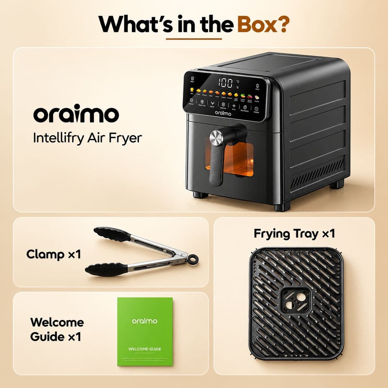 Oraimo Intellifry 9L Air Fryer