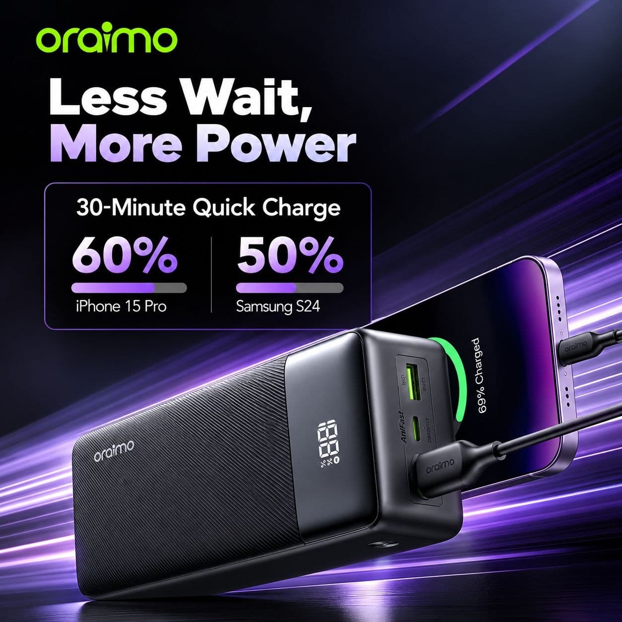 PowerNova QF1 -OPB-7270Q(Power Bank)