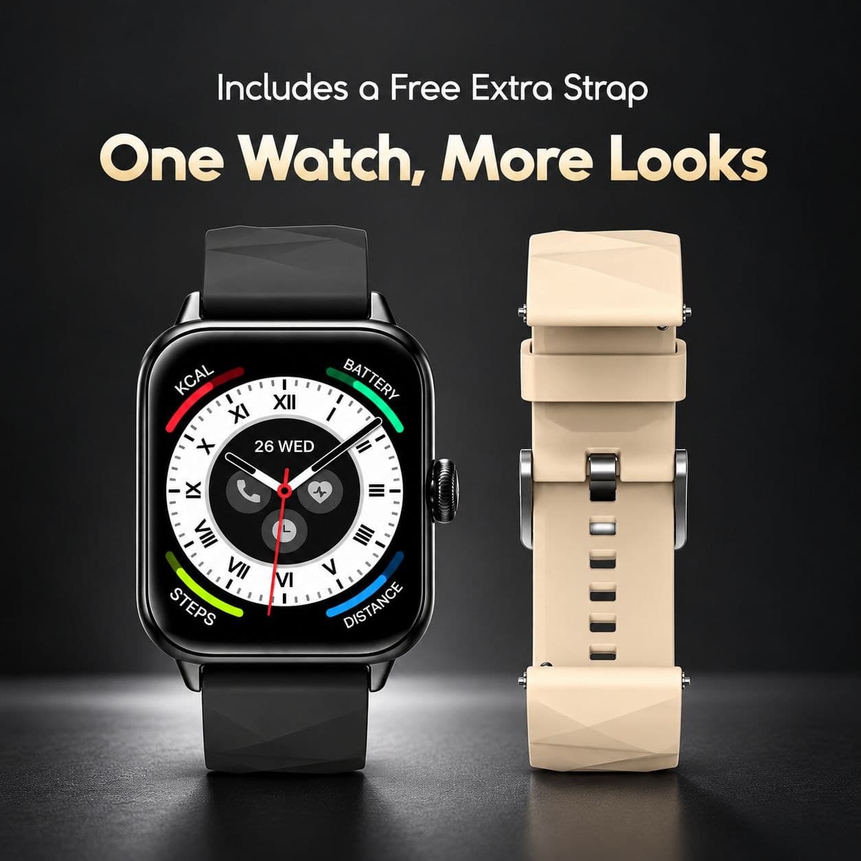 Oraimo Watch 6 Nano 1.52" TFT Full Touch Smart Watch