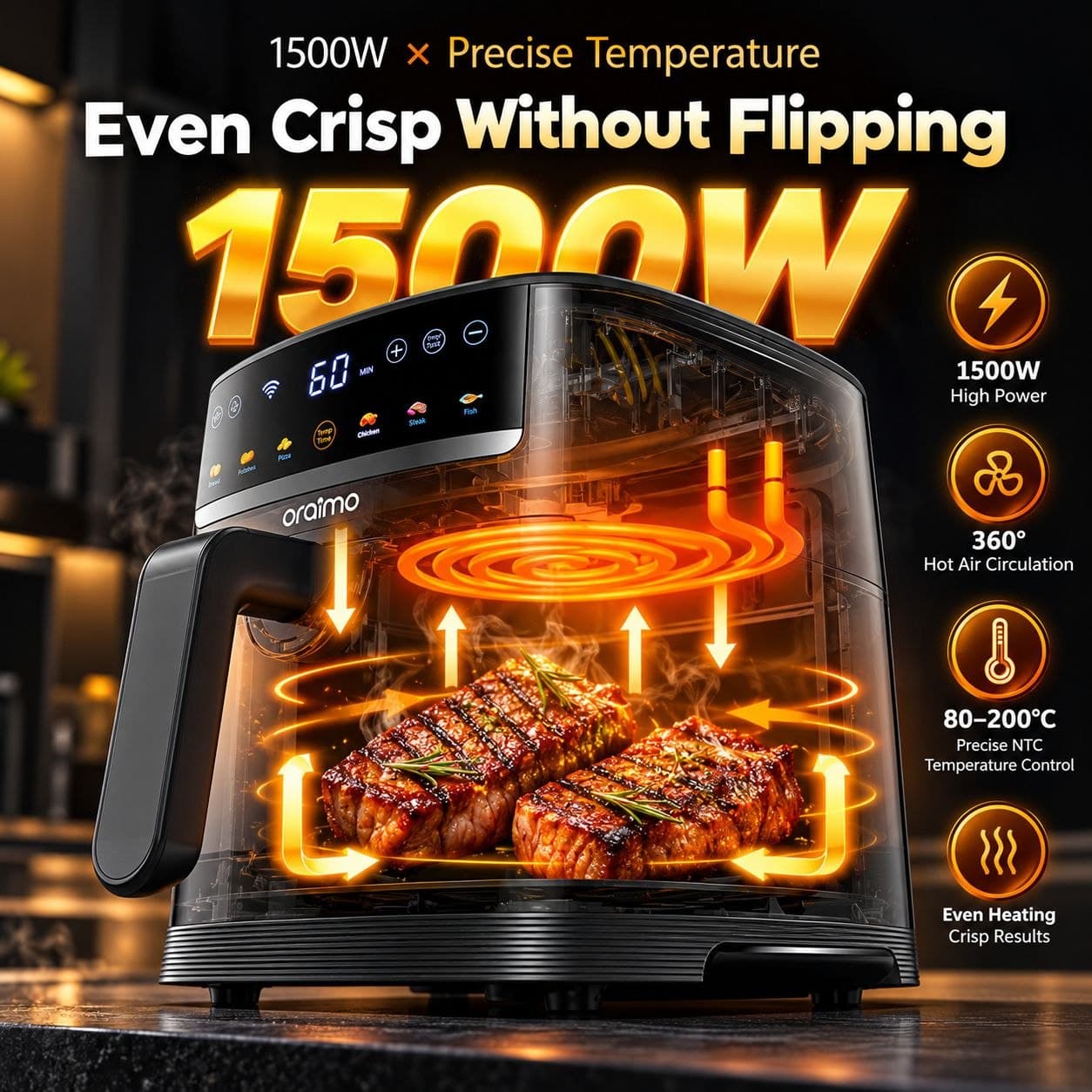 Oraimo NutriFry S1 Ultra Air Fryer